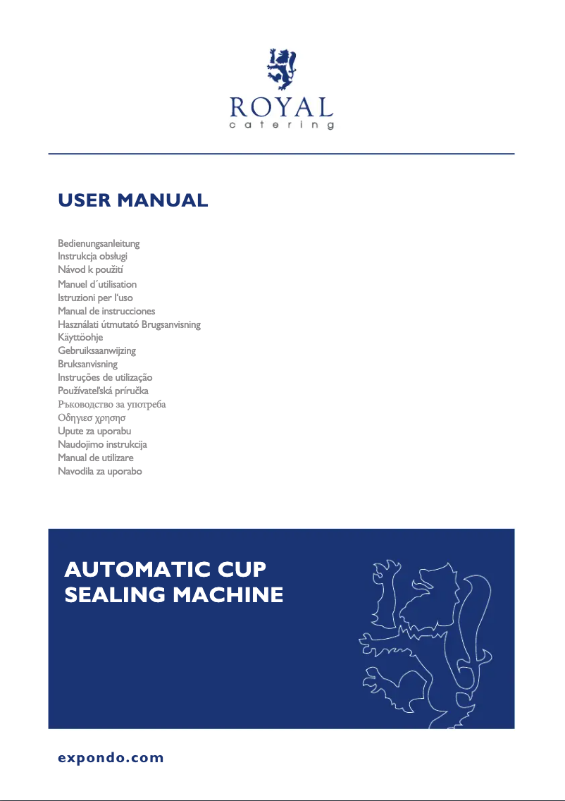 Imagen de la primera página del manual del dispositivo RCCS-500A