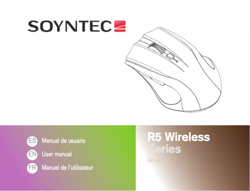 Image de la première page du manuel de l'appareil R5 Wireless Black Night