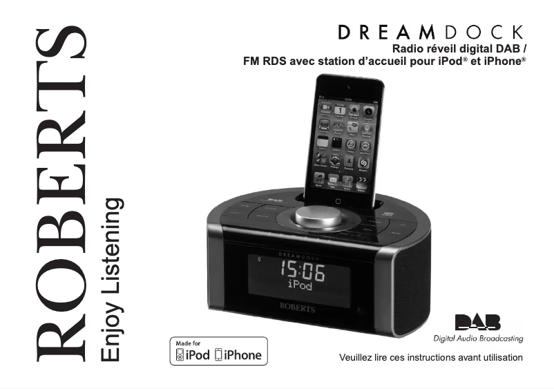Page n°1 - Manuel utilisateur Roberts Dreamdock