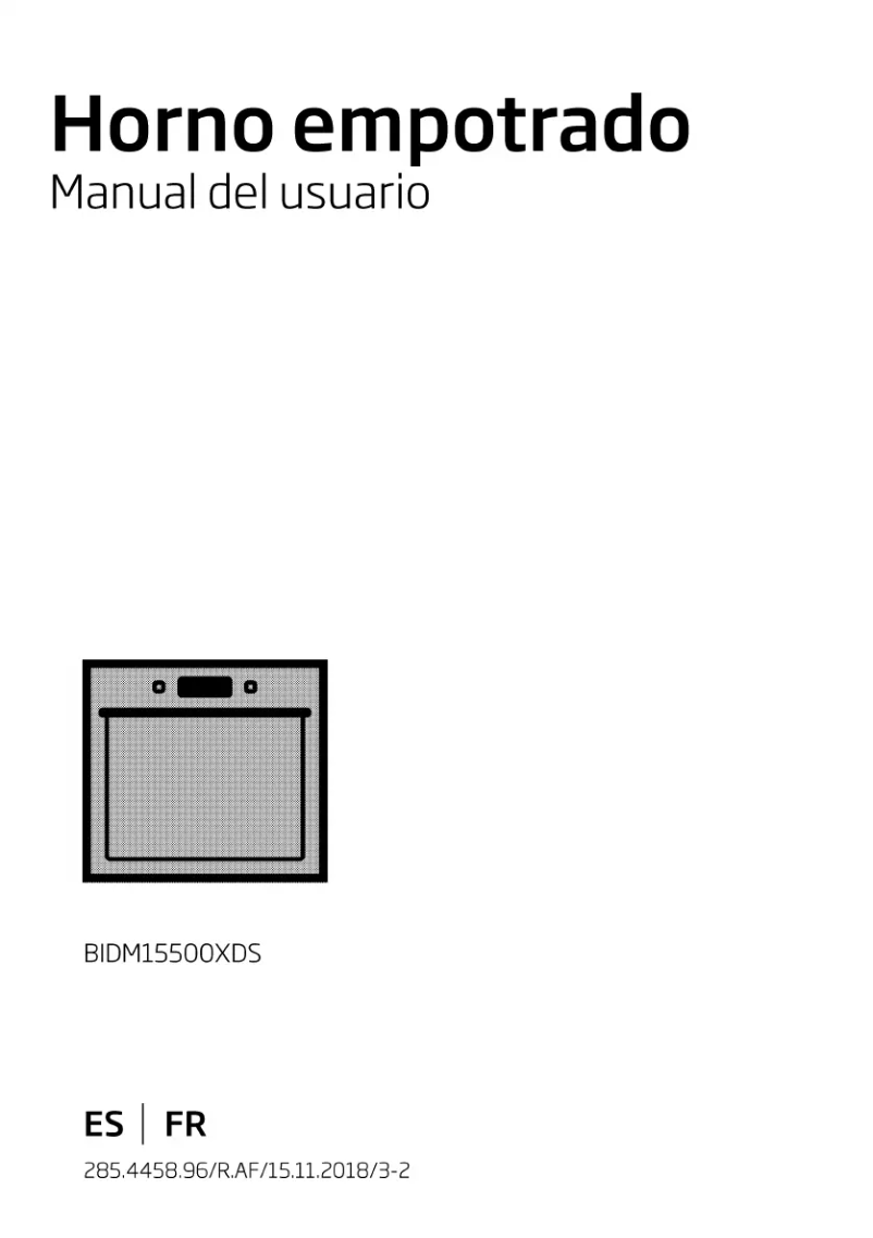 Page n°1 - Manuel utilisateur Beko BIDM15500XDS
