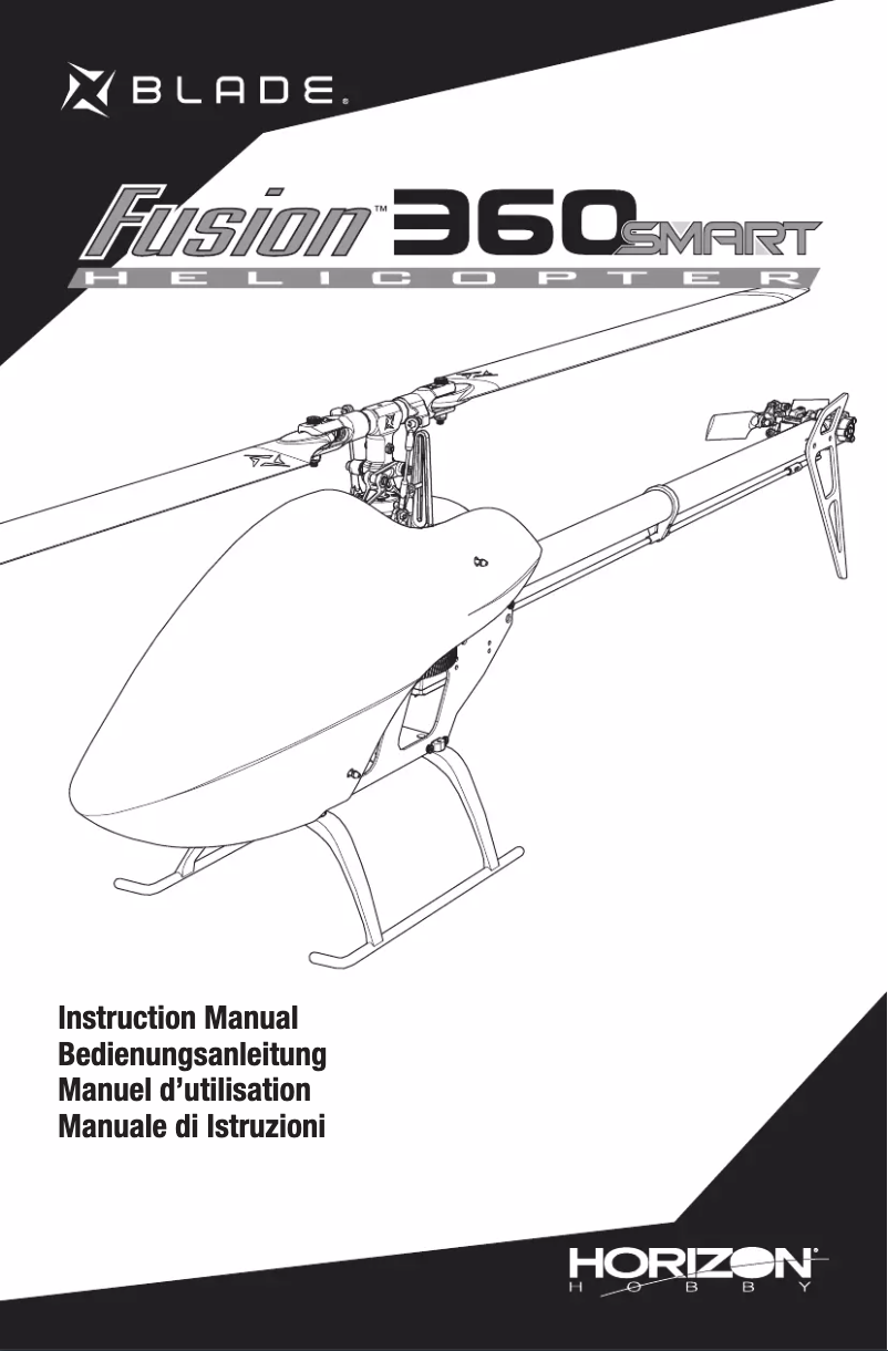 Page 1 de la notice Manuel utilisateur Blade Fusion 360 Smart