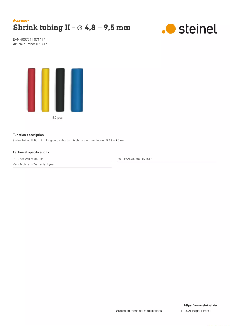 Image de la première page du manuel de l'appareil Krimpkous II