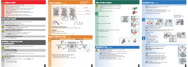 Page 1 de la notice Manuel utilisateur Bosch WAQ284A0NL
