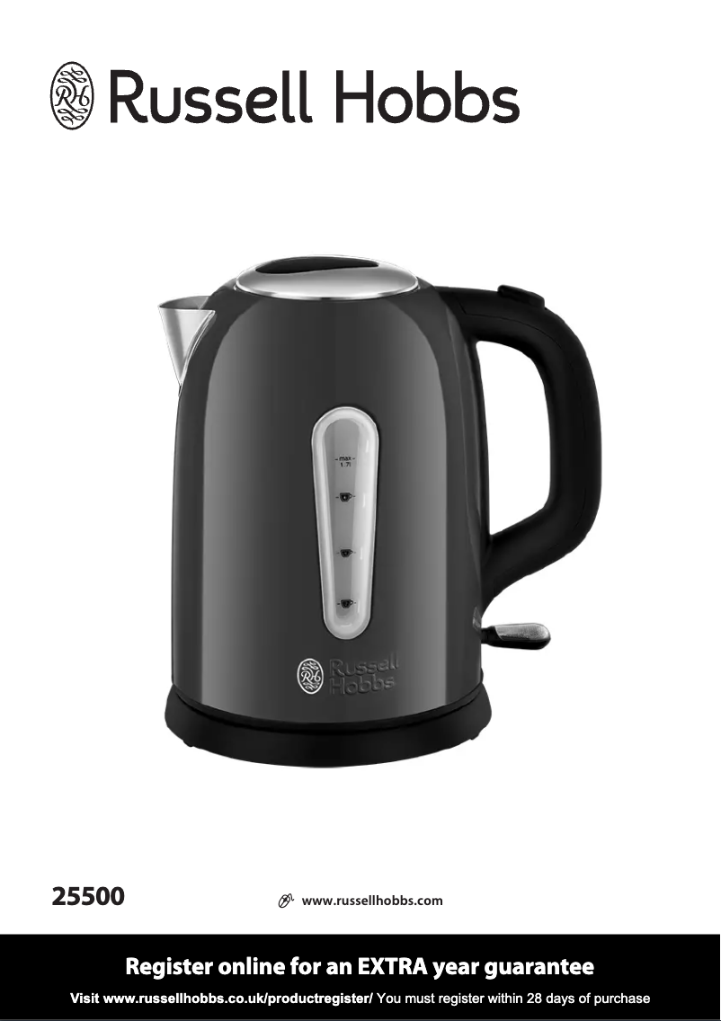 Imagen de la primera página del manual del dispositivo Cavendish 25500