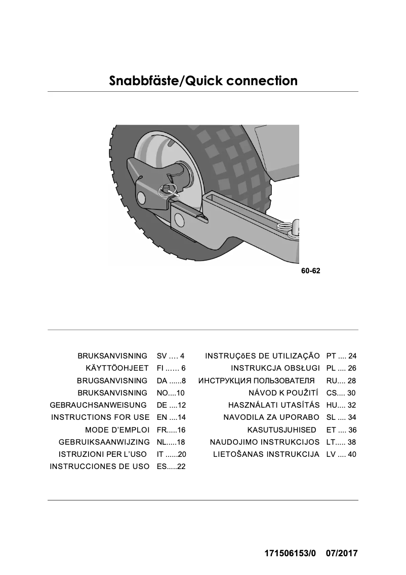 Image de la première page du manuel de l'appareil Park Pro 740 IOX