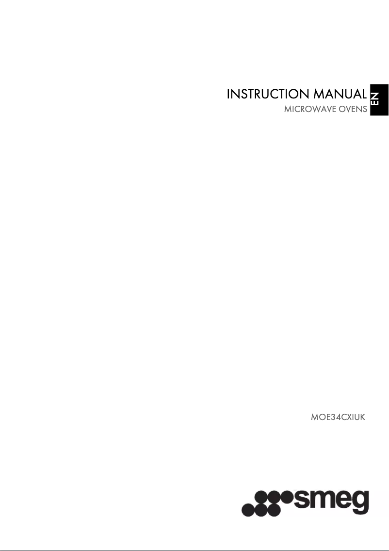 Page n°1 - Mode d'emploi Smeg MOE34CXIUK