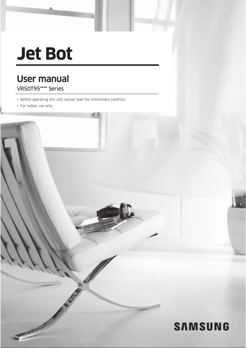 Page 1 de la notice Manuel utilisateur Samsung Jet Bot AI+ VR50T95735W