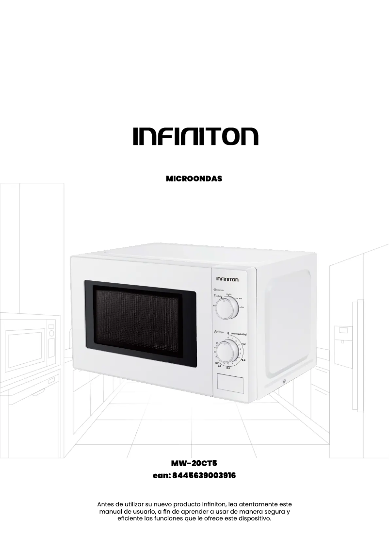 Page 1 de la notice Manuel utilisateur Infiniton MW-20CT5