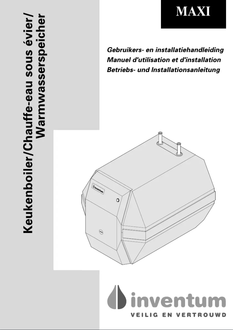 Image de la première page du manuel de l'appareil Maxi+