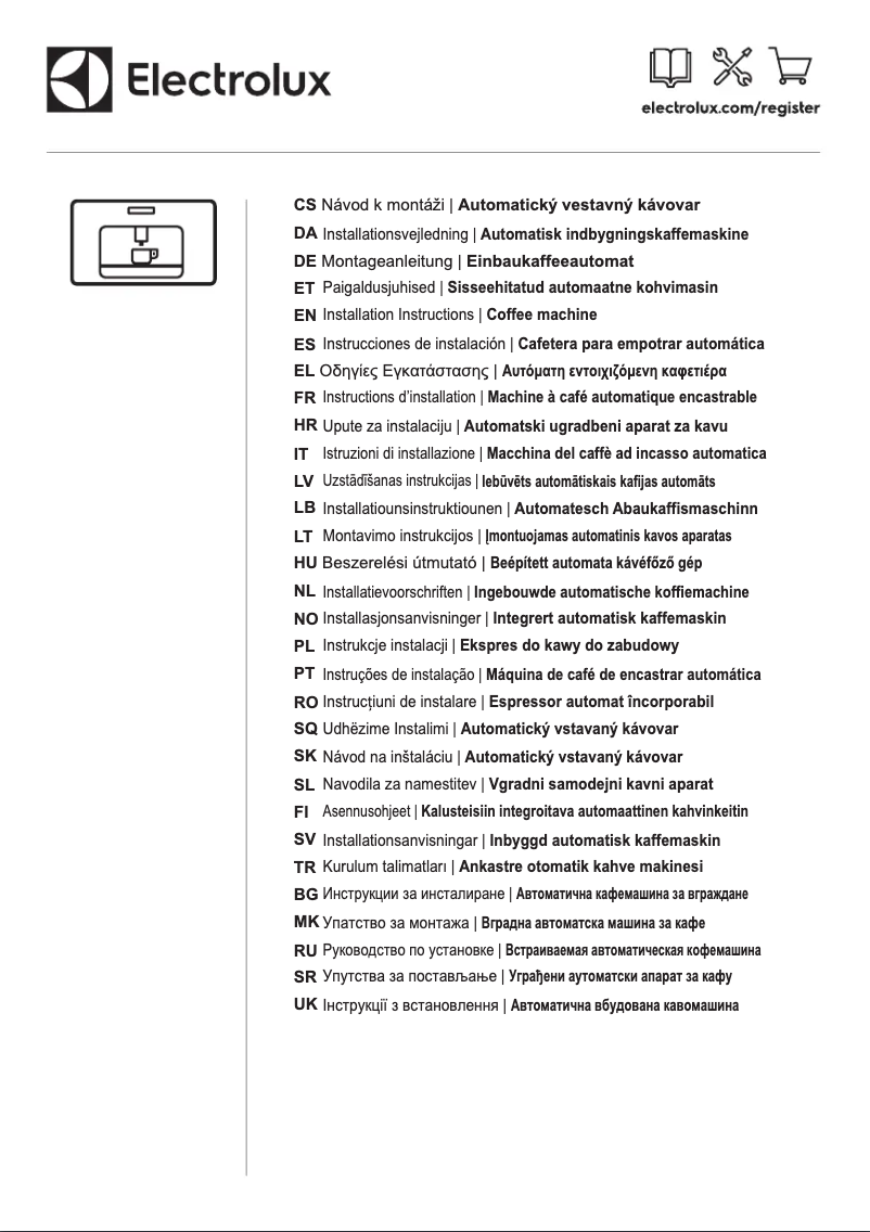 Image de la première page du manuel de l'appareil KBC85T