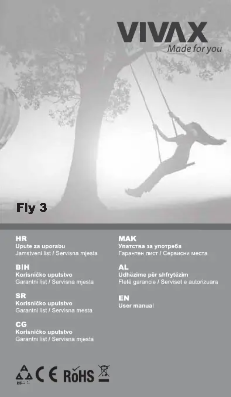 Image de la première page du manuel de l'appareil Fly 3