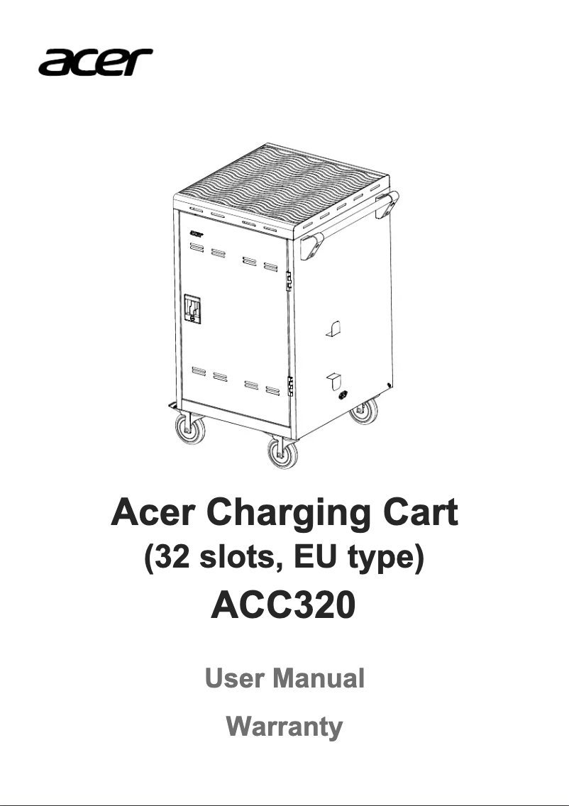 Page n°1 - Manuel utilisateur Acer ACC320