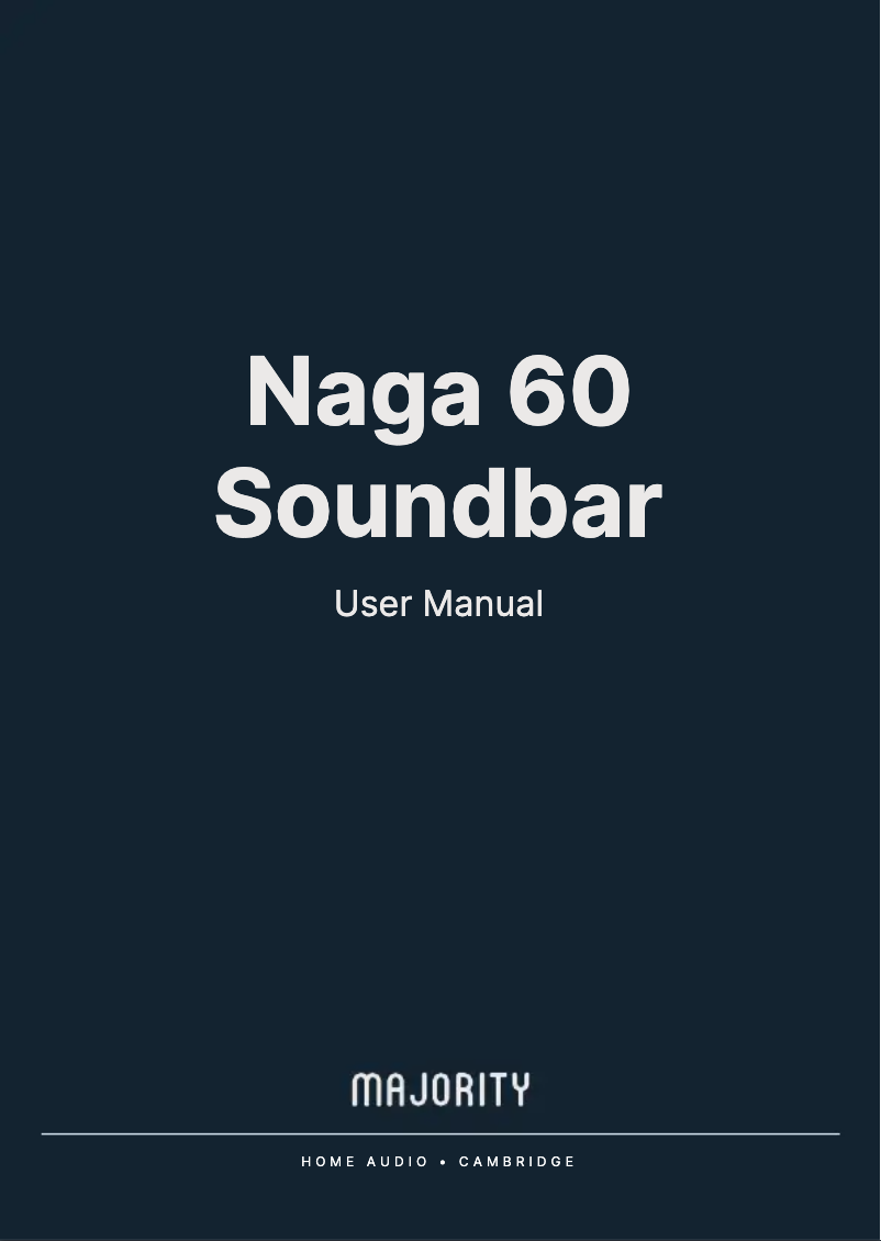 Page n°1 - Manuel utilisateur Majority Naga 60