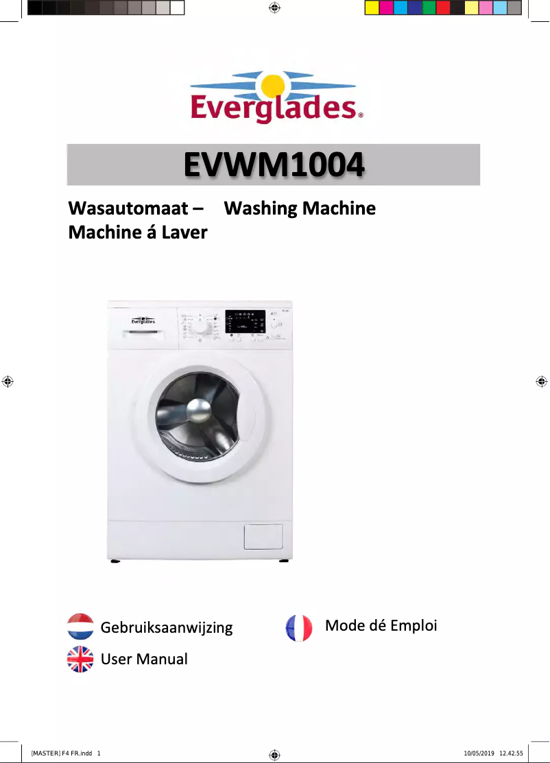 Image de la première page du manuel de l'appareil EVWM1004