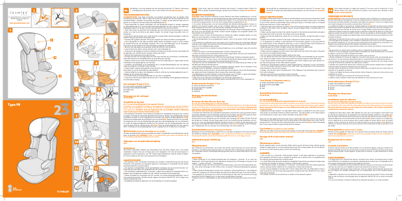 Page 1 de la notice Manuel utilisateur Nania Befix Access
