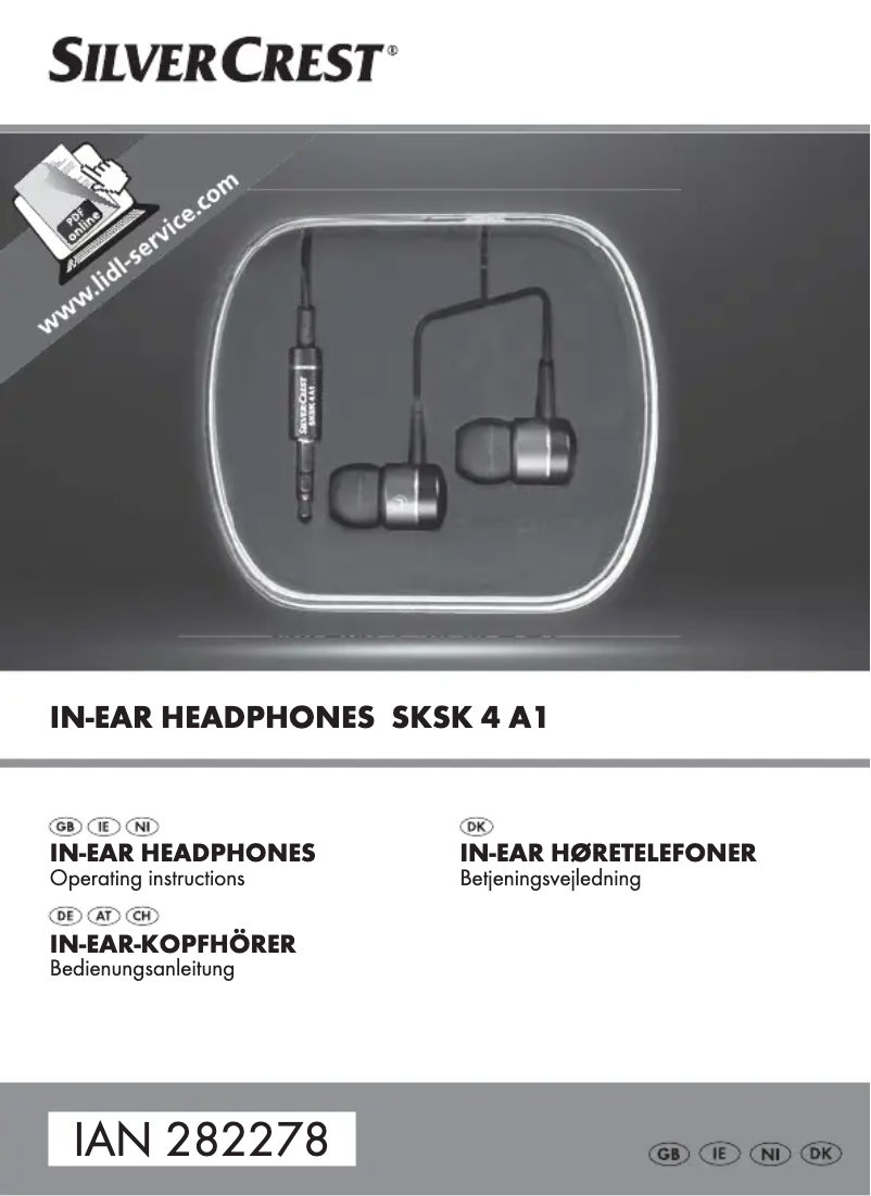 Página 1 del manual Manual de usuario SilverCrest SKSK 4 A1