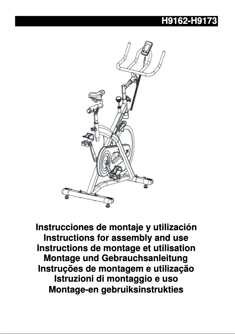 Image de la première page du manuel de l'appareil H9173