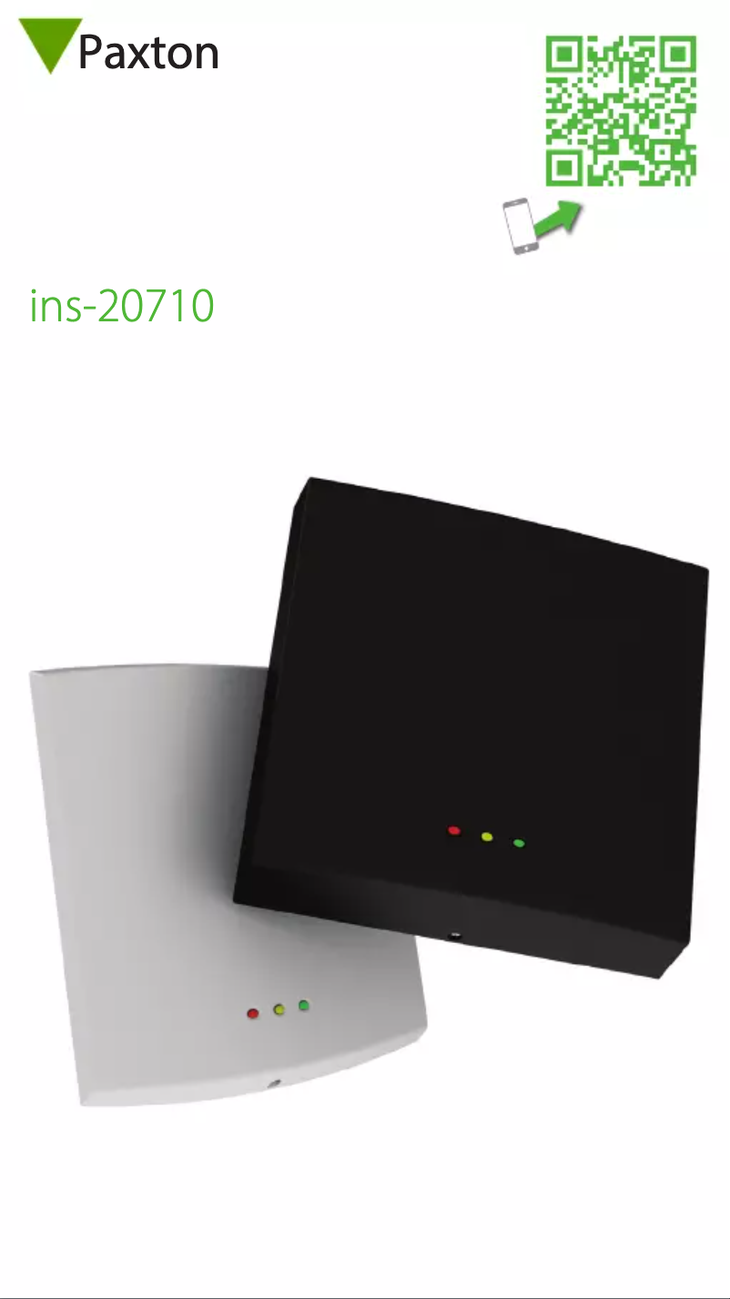 Page 1 de la notice Manuel utilisateur Paxton P200