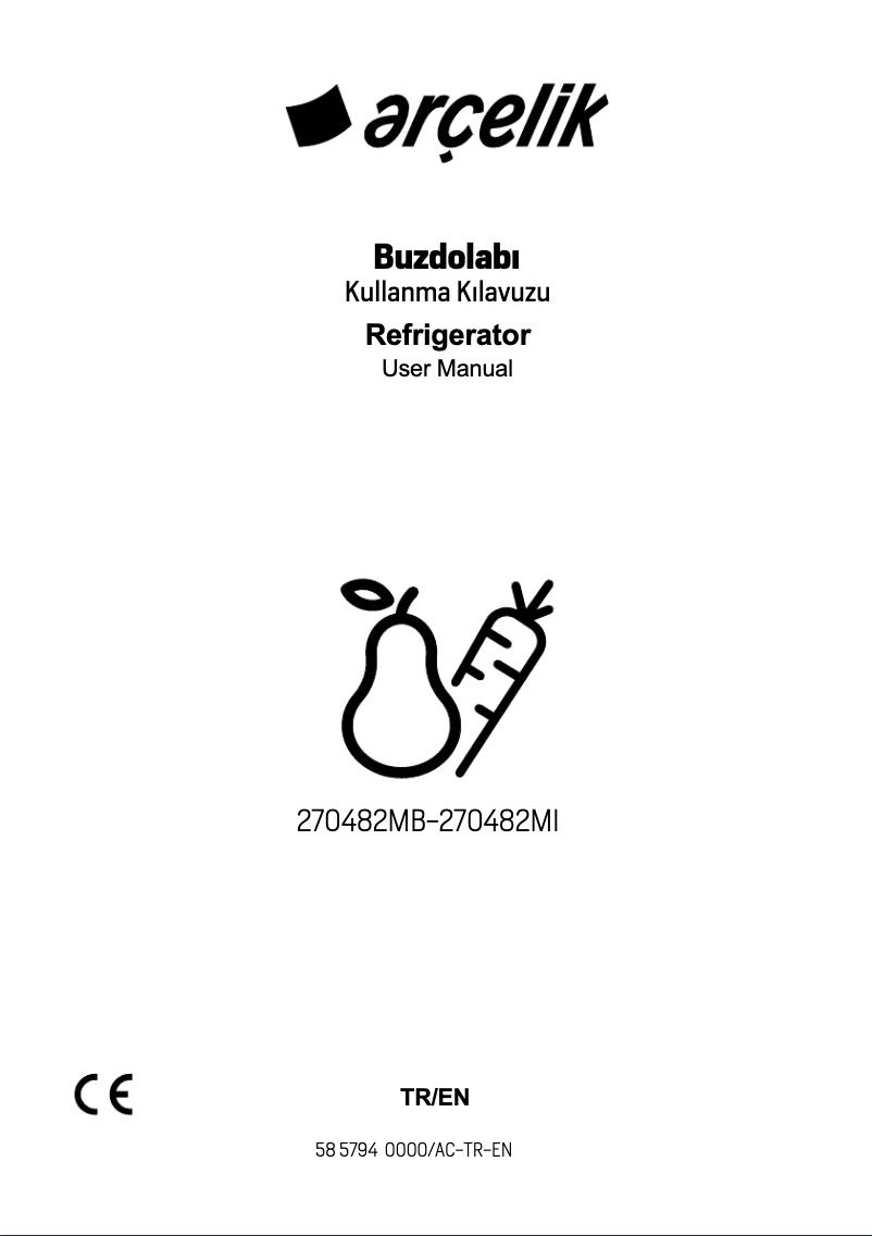 Image de la première page du manuel de l'appareil 270482 MB