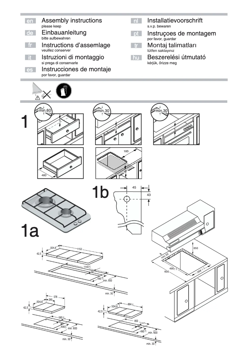 Page 1 de la notice Guide d'installation Siemens ET13051EU