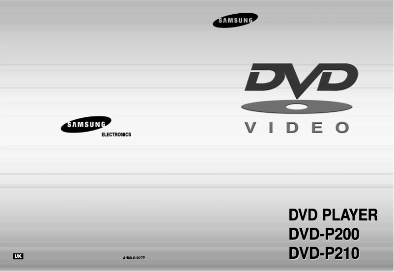 Page 1 de la notice Manuel utilisateur Samsung DVD-P200