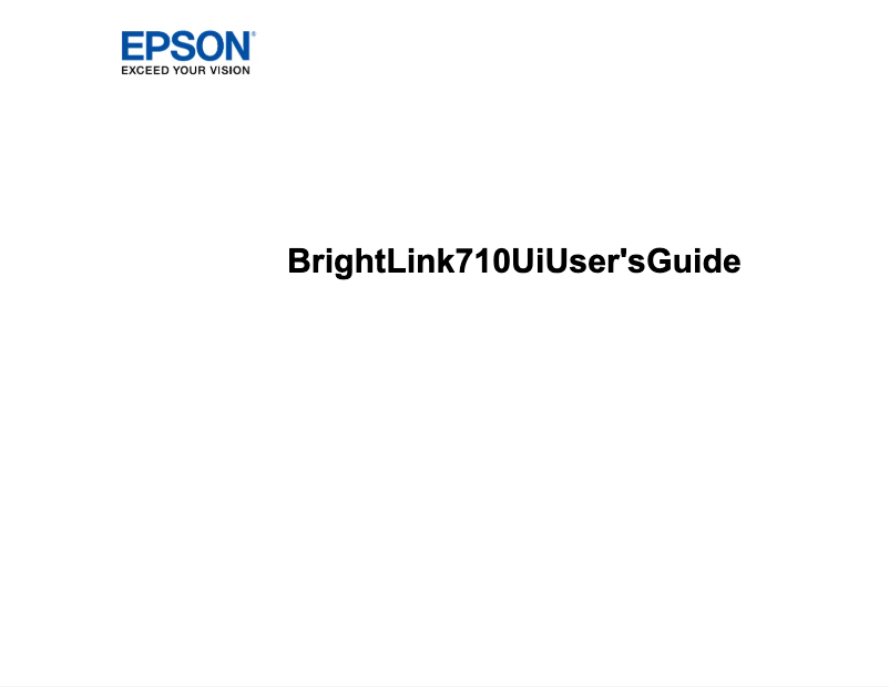 Imagen de la primera página del manual del dispositivo V11H877022