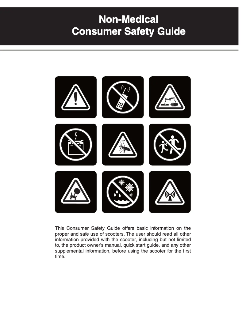 Página 1 del manual Instrucciones de seguridad Baja Mobility Wrangler 2