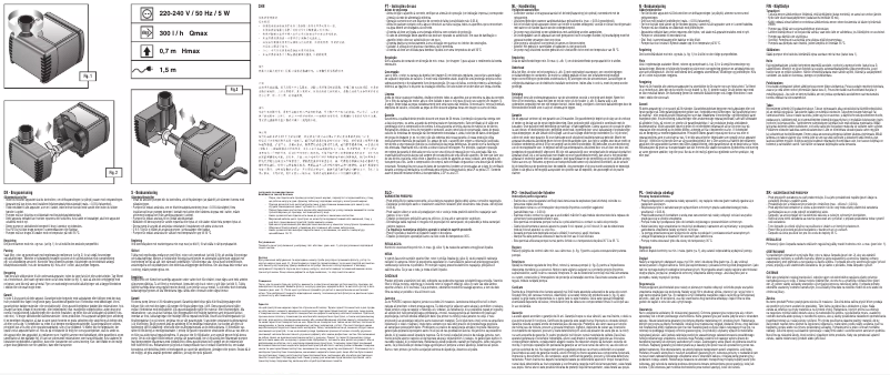 Image de la première page du manuel de l'appareil PondoCompact 300