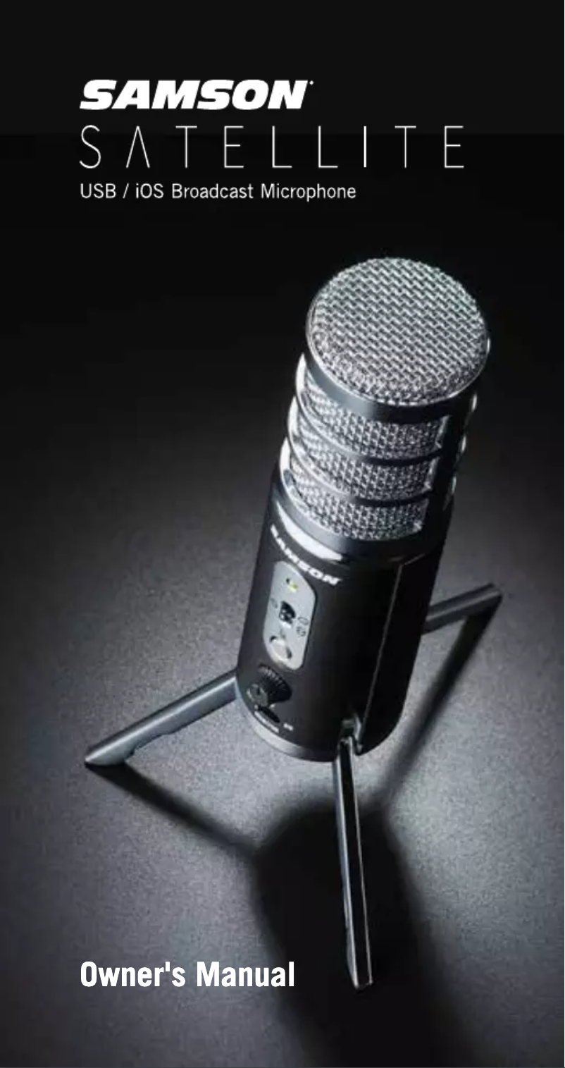 Página 1 del manual Manual de usuario Samson Satellite