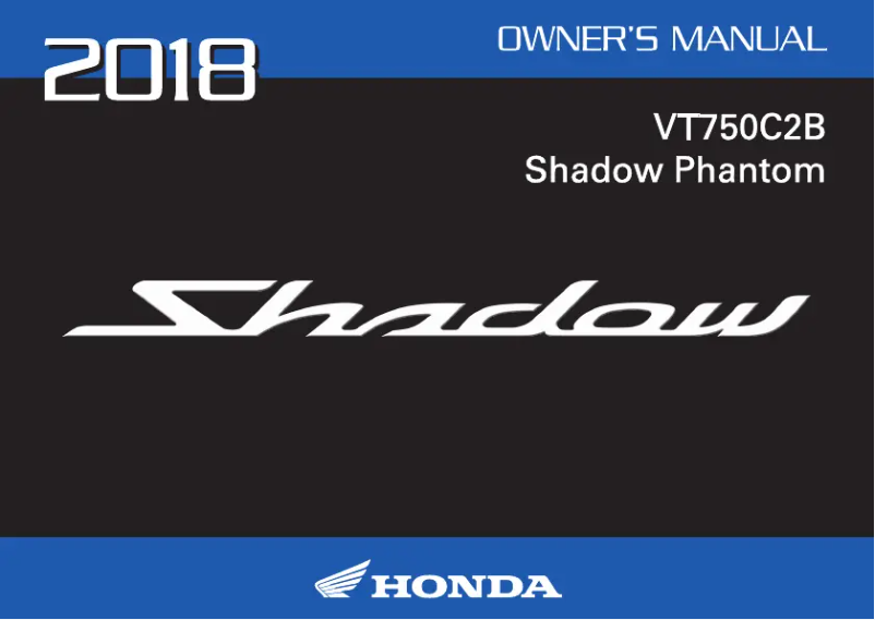 Imagen de la primera página del manual del dispositivo Shadow Phantom VT750C2B (2018)