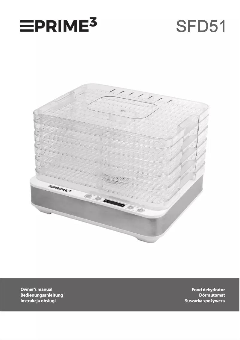 Página 1 del manual Manual de usuario PRIME3 SFD51