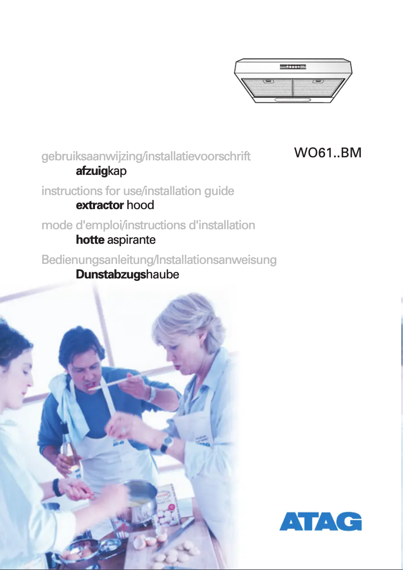 Page 1 de la notice Manuel utilisateur Atag WO6155BM