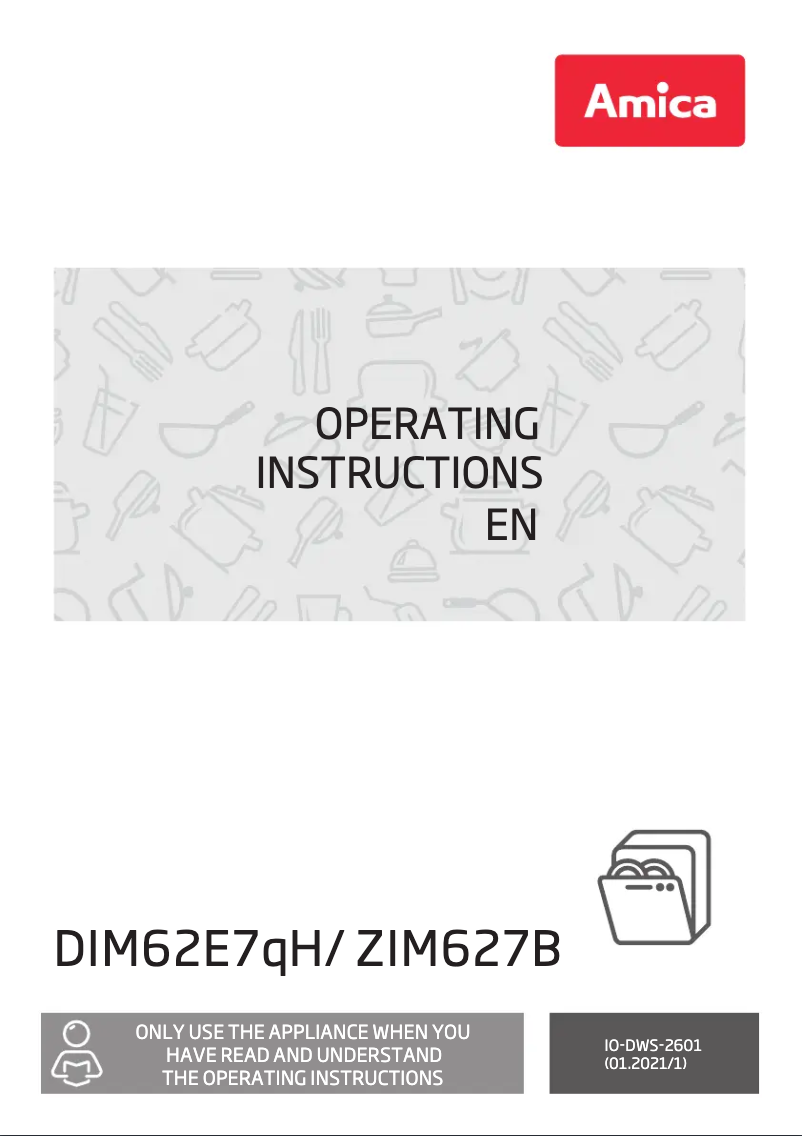 Page n°1 - Manuel utilisateur Amica DIM62E7qH