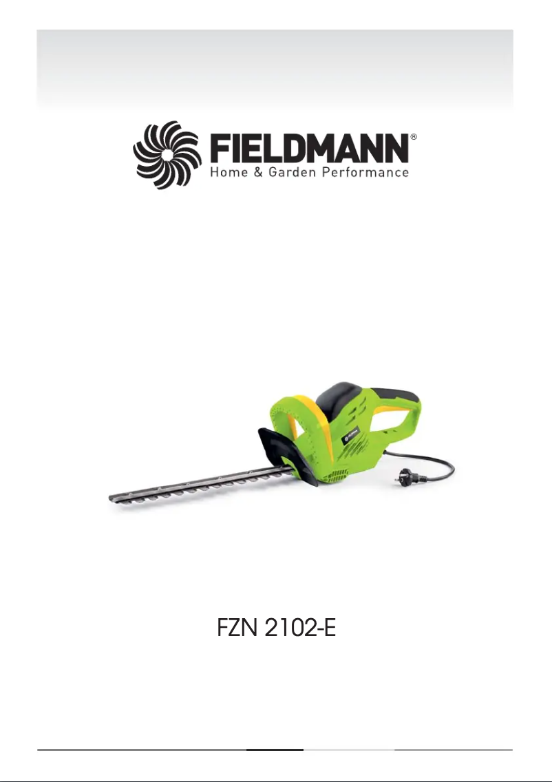 Page 1 de la notice Manuel utilisateur Fieldmann FZN 2102-E