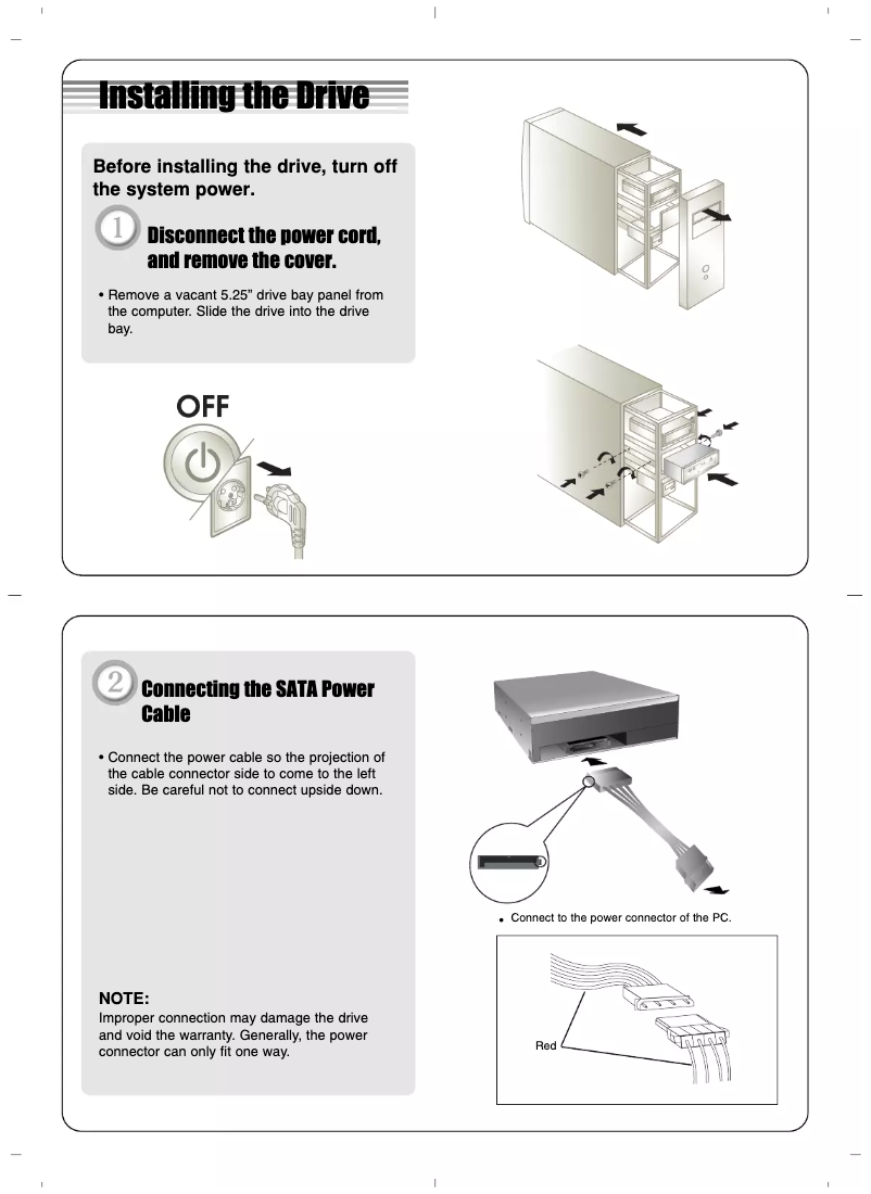 Página 1 del manual Manual de usuario LG GH24NS95