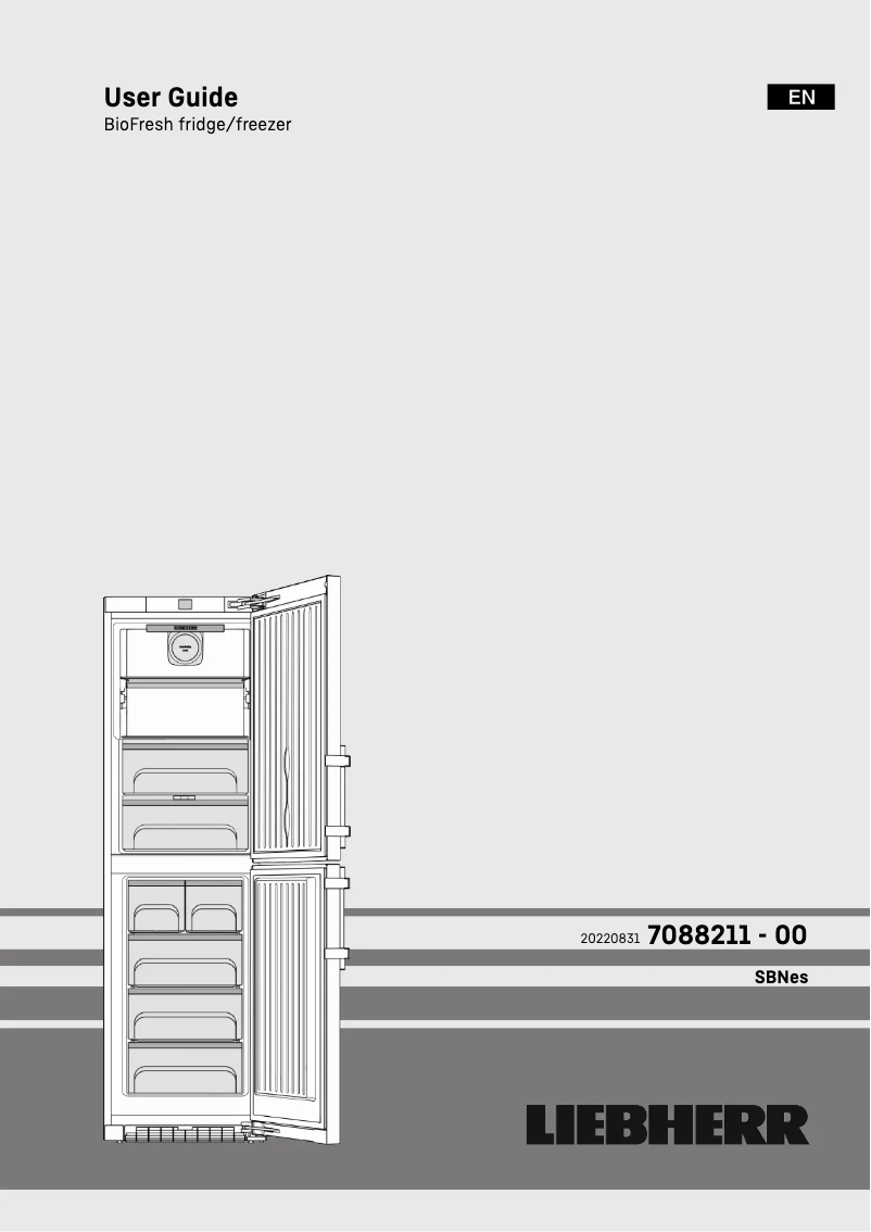 Page 1 de la notice Manuel utilisateur Liebherr SBSes 8484