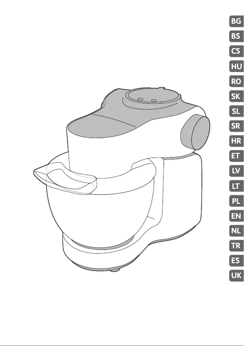 Page n°1 - Manuel utilisateur Tefal Wizzo QB3101