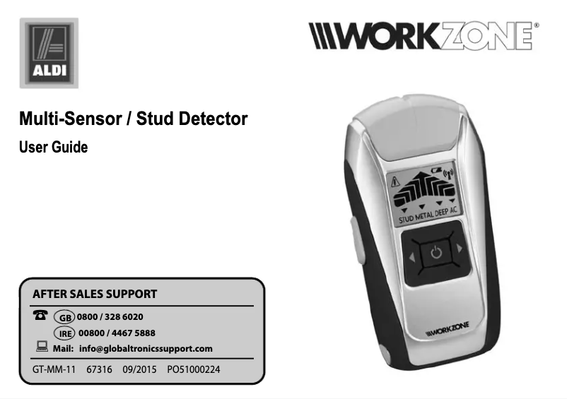 Image de la première page du manuel de l'appareil GT-CPM-02