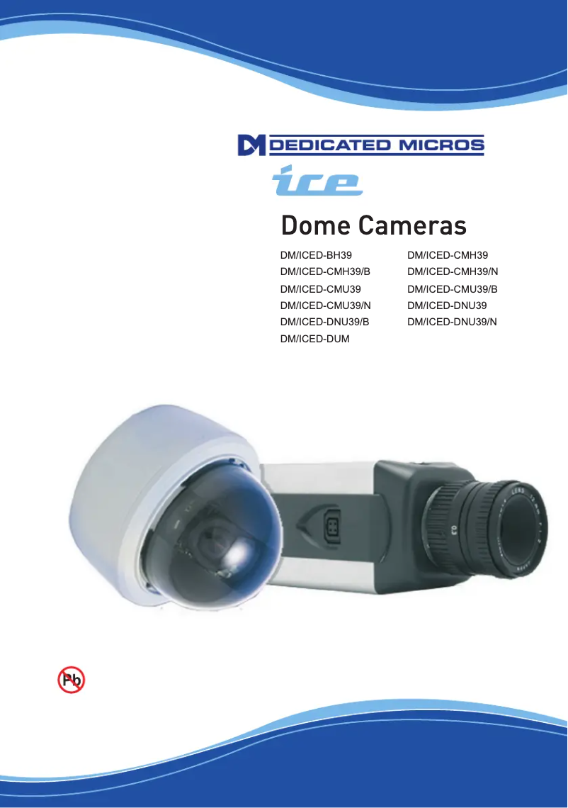 Page n°1 - Manuel utilisateur Dedicated Micros DM/ICED-DNU39/N