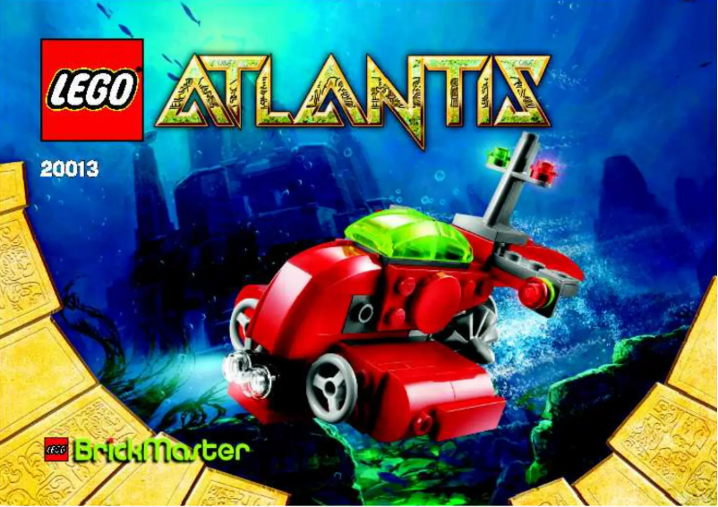 Page n°1 - Manuel utilisateur Lego 2010 BM Atlantis JAN