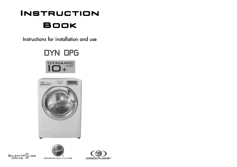 Image de la première page du manuel de l'appareil DYN10144DPG/L-80