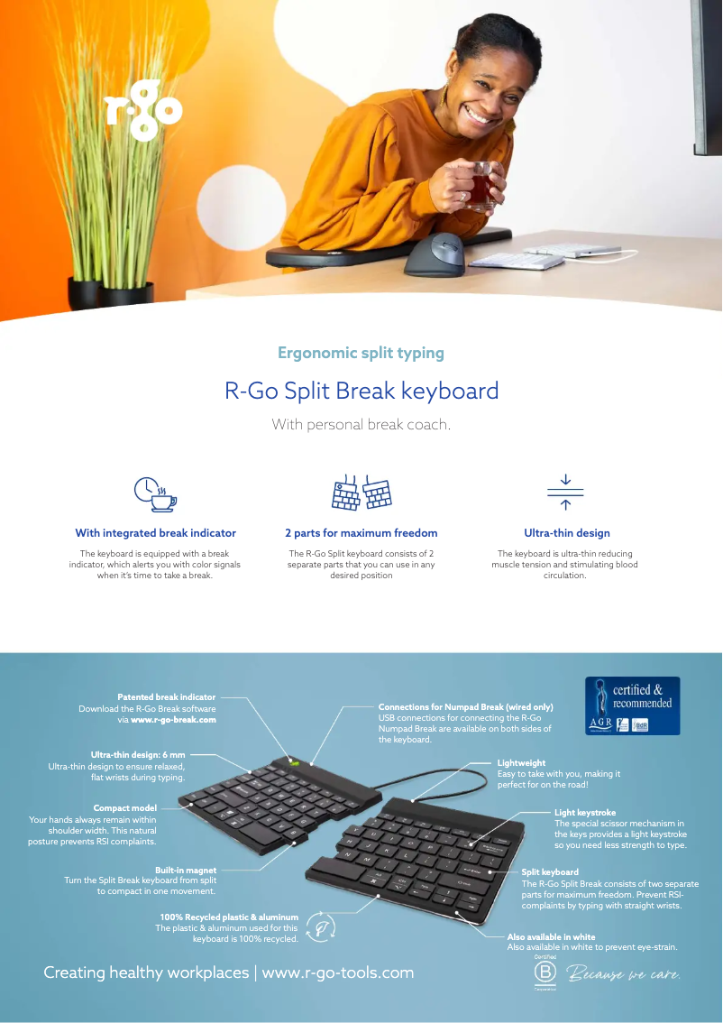 Page n°1 - Fiche technique R-Go Tools Split Break v.2