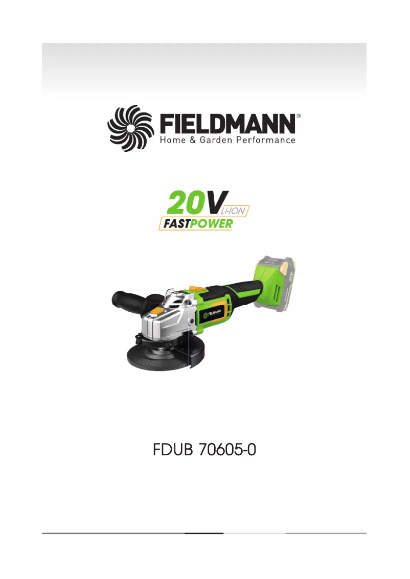 Page n°1 - Manuel utilisateur Fieldmann FDUB 70605-0
