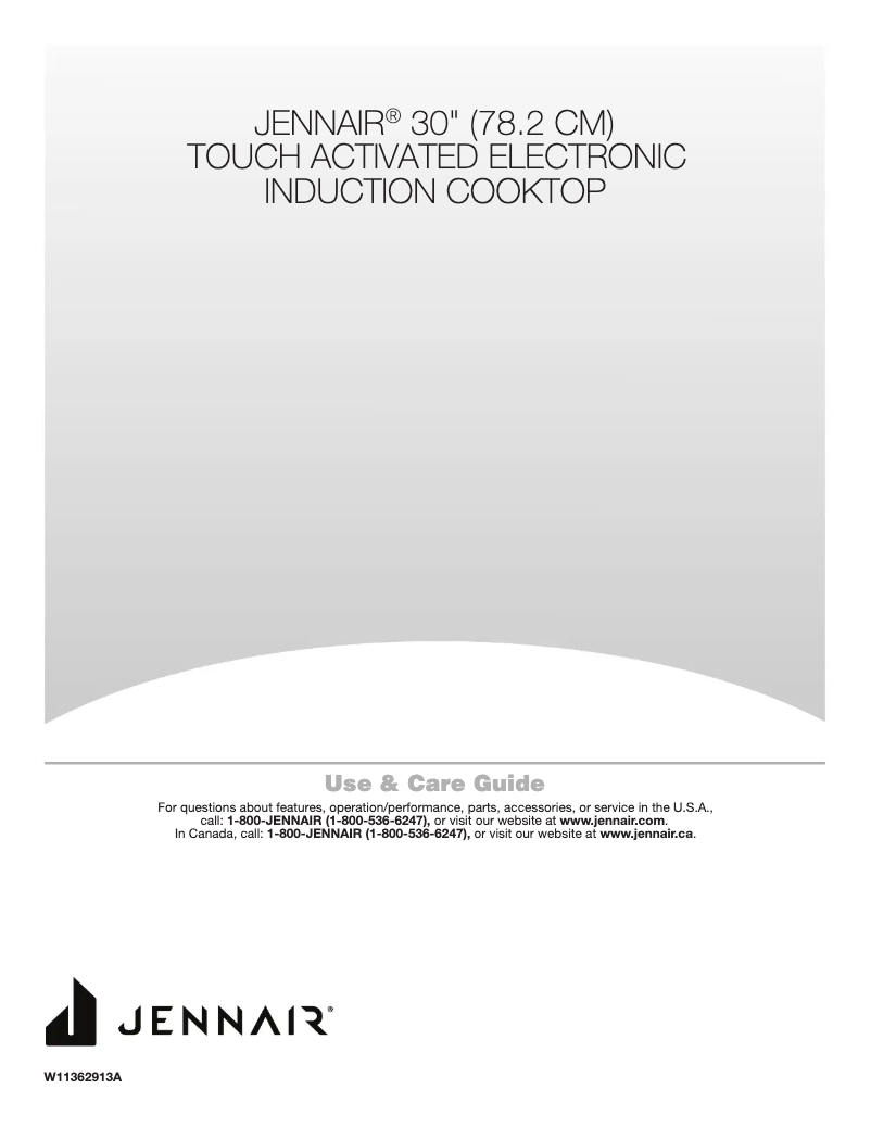 Page 1 de la notice Manuel utilisateur JennAir JIC4530KS