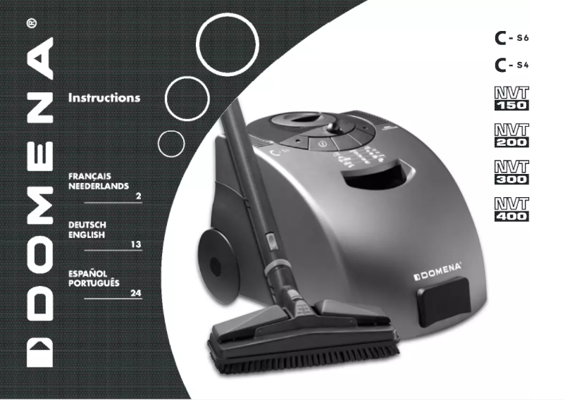 Page n°1 - Manuel utilisateur Domena NVT200