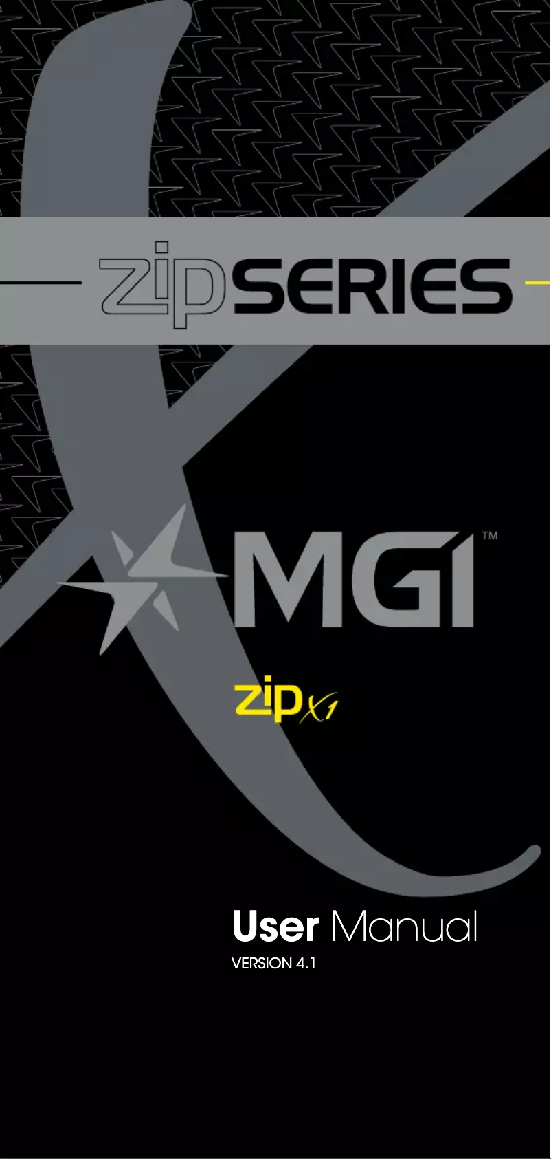 Image de la première page du manuel de l'appareil Zip X1