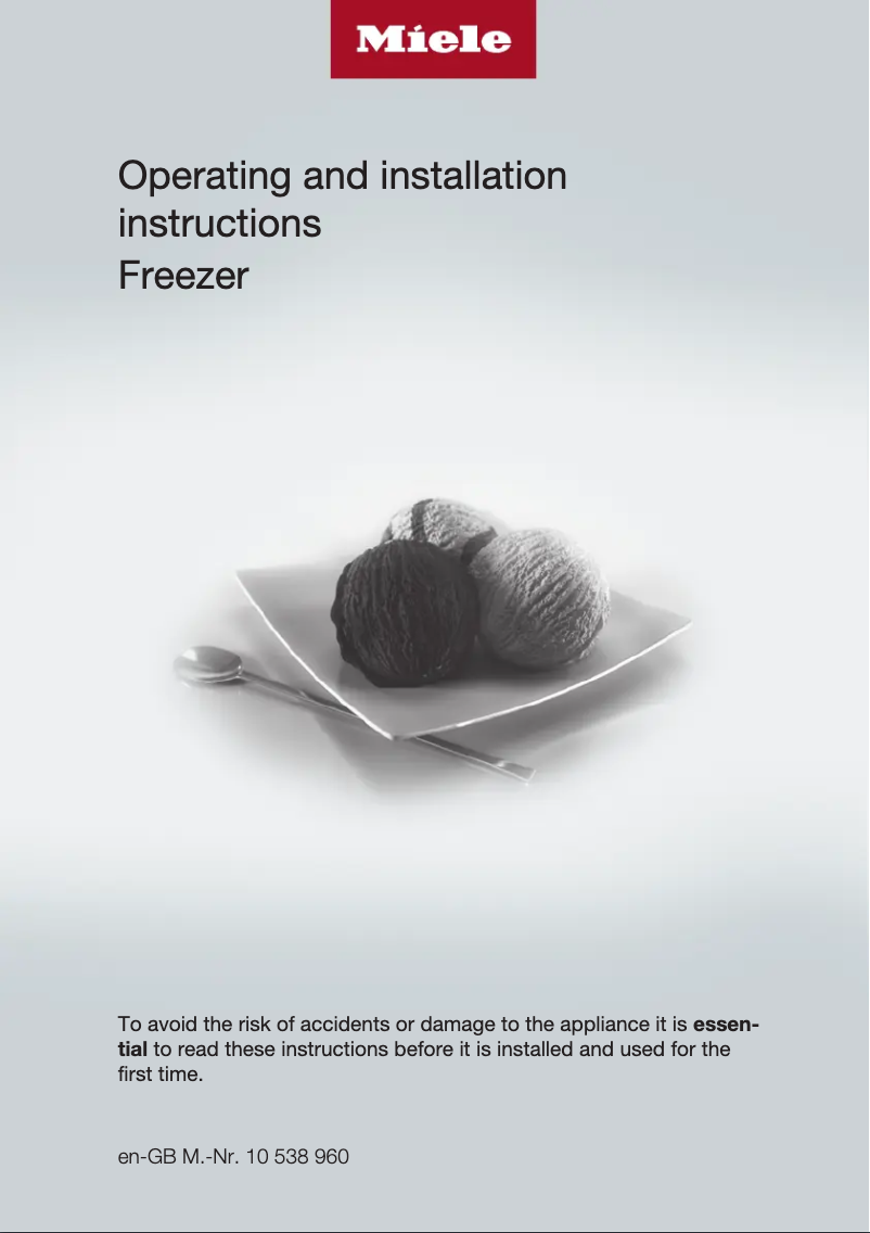 Image de la première page du manuel de l'appareil FN 28262 edt/cs