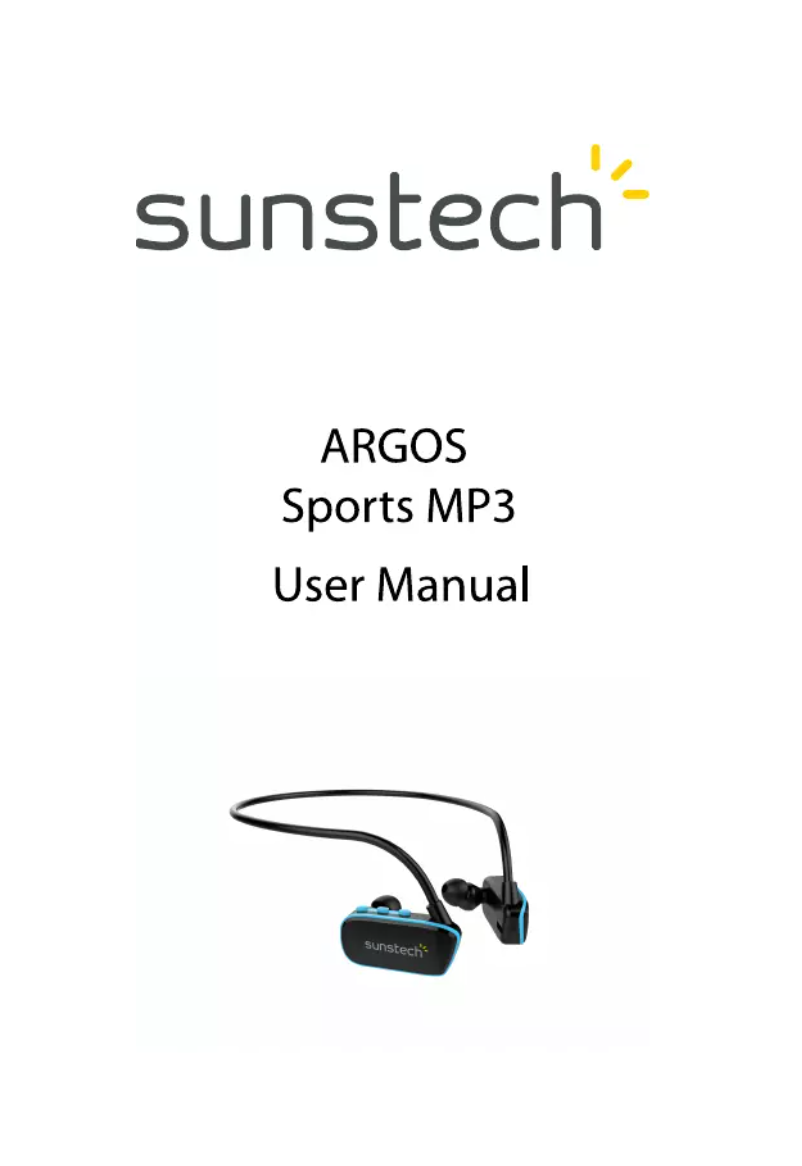 Page n°1 - Manuel utilisateur Sunstech Argos