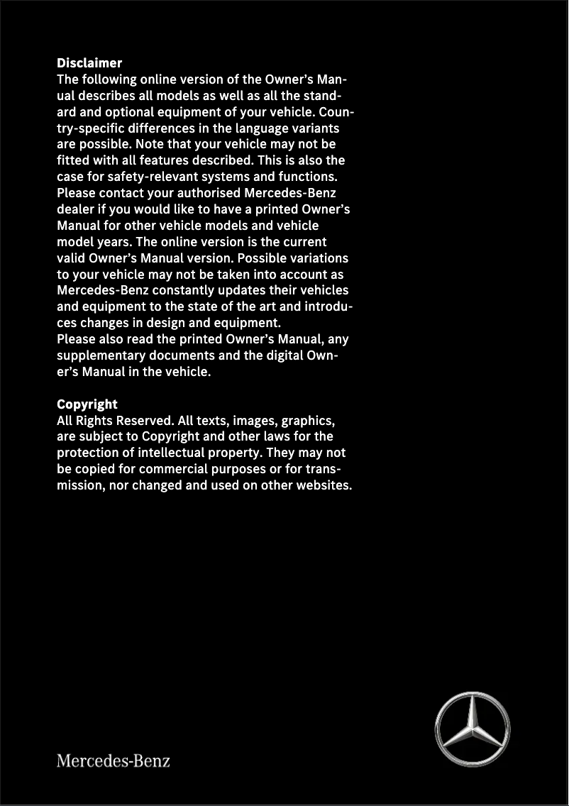 Page 1 de la notice Manuel utilisateur Mercedes-Benz GLK (2014)