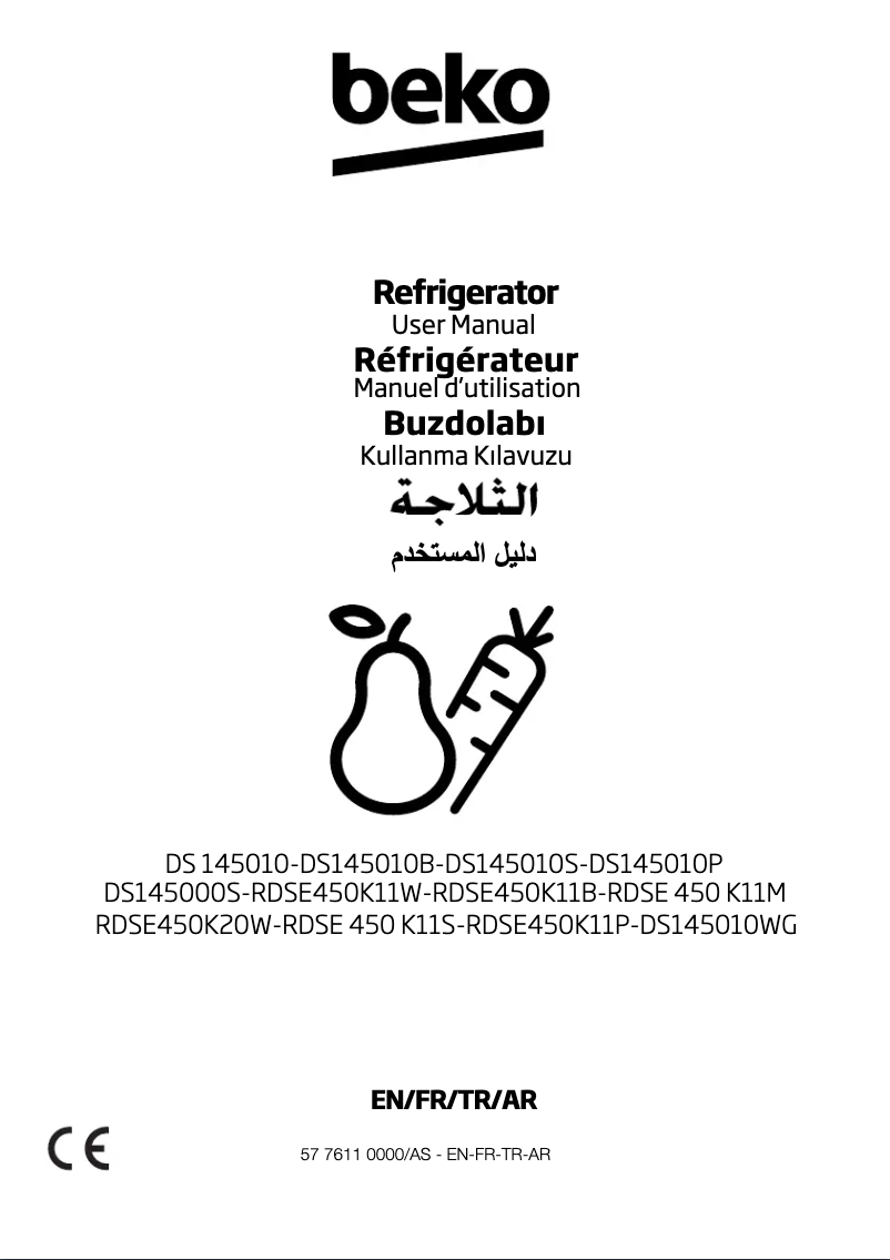 Image de la première page du manuel de l'appareil DS145010S